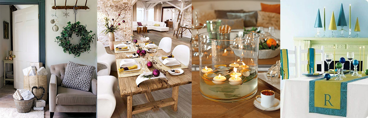 Новогодний стол: идеи оформления - 2