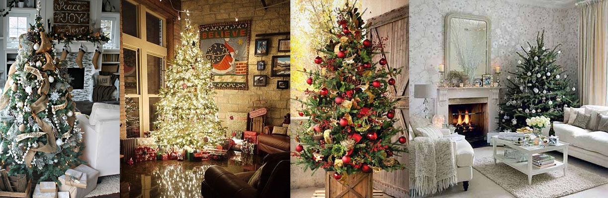 Новогодний декор: идеи оформления елки - 1