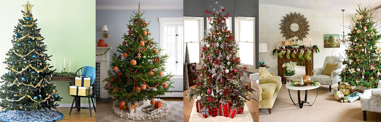 Новогодний декор: идеи оформления елки - 3