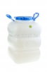Фляга пластиковая  60 л для пищевых с навесными ручками Гранде (С912БЕЛ) белая (Мартика) 