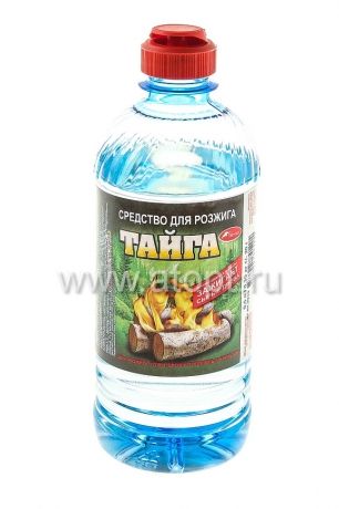 жидкость для розжига углеводородная 0,5 л Тайга (Россия)