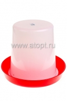 Поилка для домашней птицы пластиковая 10 л (Пятигорск) 05029
