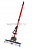 Швабра с отжимом насадка ПВА пластиковое крепление (МорР-06) (Рыжий кот) 