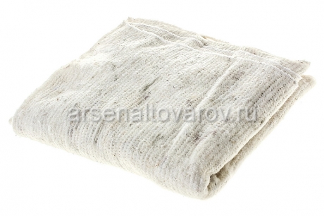 полотно холстопрошивное белое нарезка 80*100 см Чистопол (Иваново) в пакете