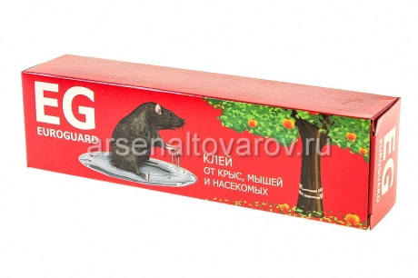 Еврогард клей 135 гр средство от мышей и крыс (Россия)