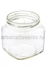 Банка стеклянная для консервирования Твист - 82  0,39 л (винтовая крышка) Кубик (Камышин) КБ140-В82Б-390 