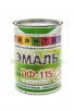 Эмаль ПФ-115 красная 0,9 кг для наружных и внутренних работ (Палитра) 