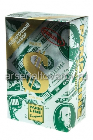 парфюмерный набор мужской Доллар (т/в 100 мл + пена для бритья 200 мл)