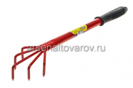 рыхлитель 5 зубьев с металлическим черенком порошковой окраски (Р-5 м) (Усадьба Люкс)