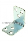 уголок крепежный 42*42*30*2,3 мм оцинкованный (УМ-40-02) (Кунгур)
