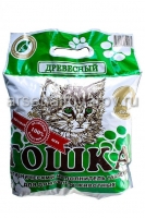 Наполнитель для туалетов домашних животных древесный 4 л Гошка (Россия)