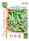 семена Горох Детский сладкий (серия 1+1=3) 25 гр цветной пакет годен до 31.12.2027 (Гавриш)