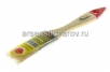 Кисть плоская  19 мм натуральная щетина деревянная ручка Хобби Стандарт Плюс (01-1-034) 
