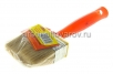 Кисть макловица  70*30 мм натуральная щетина пластиковый корпус Хобби Мини (02-2-007) 