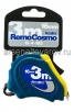 Рулетка  3 м*16 мм обрезиненный корпус автостоп магнитный крюк Ремоколор РемоКосмо (15-4-103) 