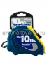 Рулетка 10 м*25 мм обрезиненный корпус автостоп магнитный крюк Ремоколор РемоКосмо (15-4-110) 