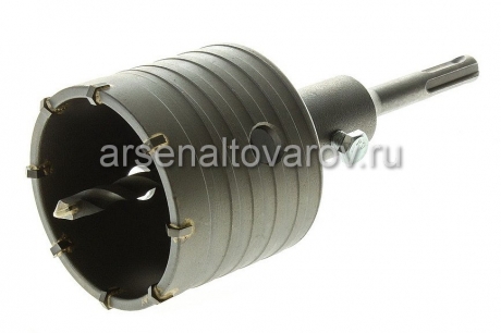 коронка по бетону в сборе SDS-Plus диаметр 68 мм Хардакс (36-7-768)