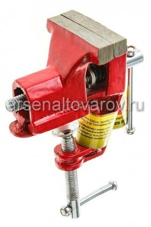 тиски слесарные настольные ширина губок 60 мм Хобби (44-4-460)