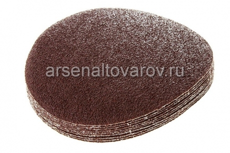 круг шлифовальный на ворсовой основе под липучку 125 мм зернистость Р120 Хардакс (45-9-120)