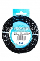 Леска для триммера нейлоновая 3 мм* 10 м крученый квадрат Сиат Премиум (Италия) (555016)