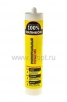 Герметик силиконовый Ремонт на 100% 260 мл прозрачный универсальный (Россия) 