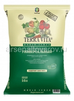 Грунт универсальный Живая земля 10 л (Терра Вита) на поддоне 210 шт