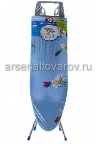 доска гладильная с подставкой, рукавом и удлинителем 34,5*112 см Белль-Классик (БК3) 3 вида (Ника)