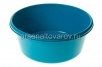 Таз пластиковый круглый  8 л (М 2512) бирюзовый (Идея) 
