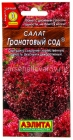 семена Салат листовой Гранатовый сад 0,5 гр цветной пакет годен до 31.12.2028 (Аэлита)
