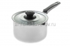Кастрюля алюминиевая  0,75 л с пластиковой ручкой (14712) (Белая Калитва)