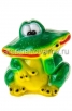 Садовая фигура Лягушка с улыбкой средняя 29*28 см гипс (10) (Россия) 