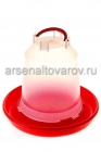 поилка для домашней птицы пластиковая подвесная 2 л (Пятигорск) 05070