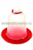 Поилка для домашней птицы пластиковая подвесная  4 л (Пятигорск) 05078 