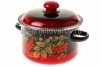 Кастрюля эмалированная  3 л (7МD181М) Рябинушка (Сибирские товары)