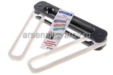 вешалка-держатель для обуви пластиковая 73 см 3 секции (РП) (Турция)