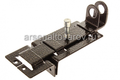 задвижка на дверь накладная ЗД-04 бронза (Киров)