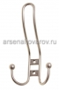 Крючок металлический трехрожковый большой прутковый хром матовый (KL-50) (КНР)