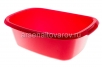 Таз пластиковый овальный 24 л Водолей (С623КРА) красный (Мартика) 