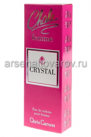 туалетная вода 100 мл Шале Фемм Кристалл женская