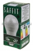Лампа светодиодная Саффит 13 Вт (аналог 130 Вт) Е27 (большой цоколь) 6400К холодный белый свет шар (SBG4513) (55162) 6026 
