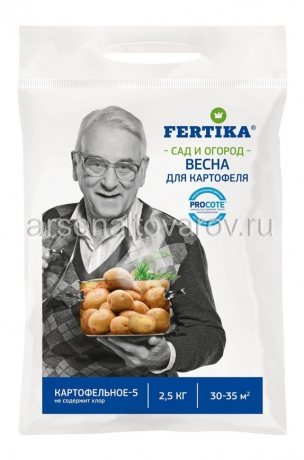 удобрение для картофеля 2,5 кг Картофельное-5 (Фертика)
