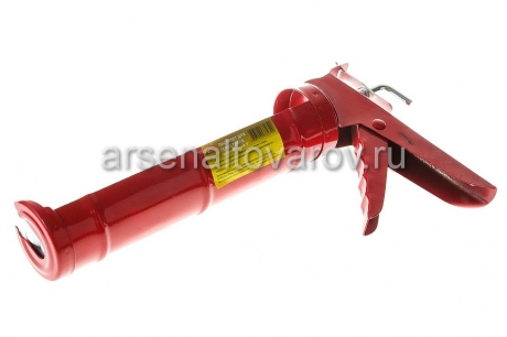 пистолет для герметика полукорпусной гладкий шток 310 мм Хобби (23-1-001)
