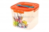 Контейнер для хранения пластиковый   7 л с вкладышем Деко (М 2824) канцтовары (Идея) 