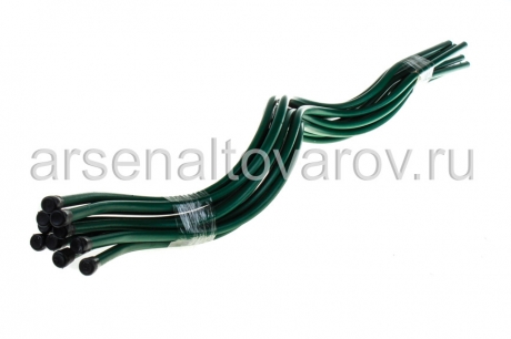 опора для растений спираль металлическая 140 см зеленая (Садовита)