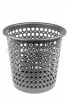 Корзина для бумаг пластиковая 280*265 мм Офис (16023) серая (Ар-Пласт) 