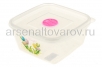 Контейнер для СВЧ пластиковый 1 л (05015) прозрачный (Ар-Пласт)