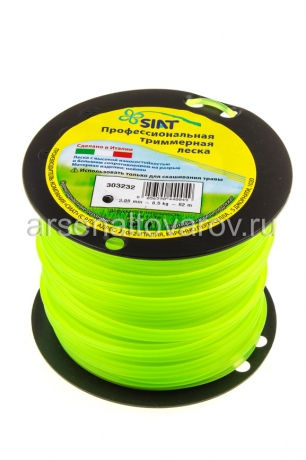 леска для триммера нейлоновая 3 мм* 62 м круг Сиат Профессионал (Италия) (303232) бобина