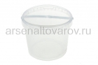 контейнер-ведро для продуктов пластиковый 2,3 л круглый с герметичной крышкой (Беларусь) (КВ-170)