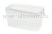 Контейнер-ведро для продуктов пластиковый  3,3 л прямоугольный с герметичной крышкой (Беларусь) (250) 