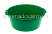 Таз пластиковый круглый 16 л с ручками (03005) зеленый (Ар-Пласт) 